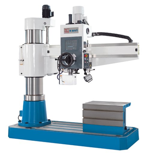 R 60 VT - Servo-conventional radial drilling machine with advanced functions and large touchscreen
