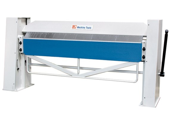 SBS E 2020/2,0 - Heavy manual folding machine with segmented upper tool and manual crowning for large working length requirements