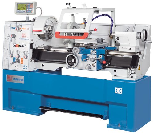 V-Turn 410/1000 - Best selling machine class featuring constant 
cutting speed and extensive package of accessories