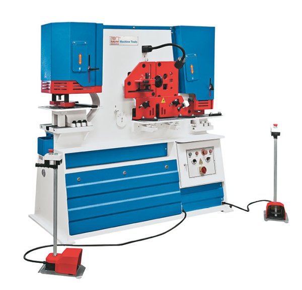 HPS 65 H - Compact machine for quick and clean cutting to length of profile and flat steel, as well as for hole punching and notching