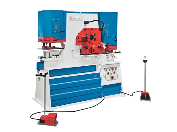 HPS 85 H - Compact machine for quick and clean cutting to length of profile and flat steel, as well as for hole punching and notching