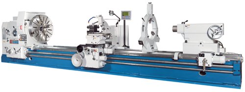 DL E Heavy 500/1500 - Conventional high-performance lathe for work requiring large turning diameters and long centre distances