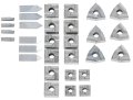 Indexable Insert Set 0.8 in, 30-pc - Tools for lathes
