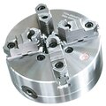 4-Jaw Lathe Chuck 12.4" D1 -11(cast-iron) - Centrically clamping lathe chuck
